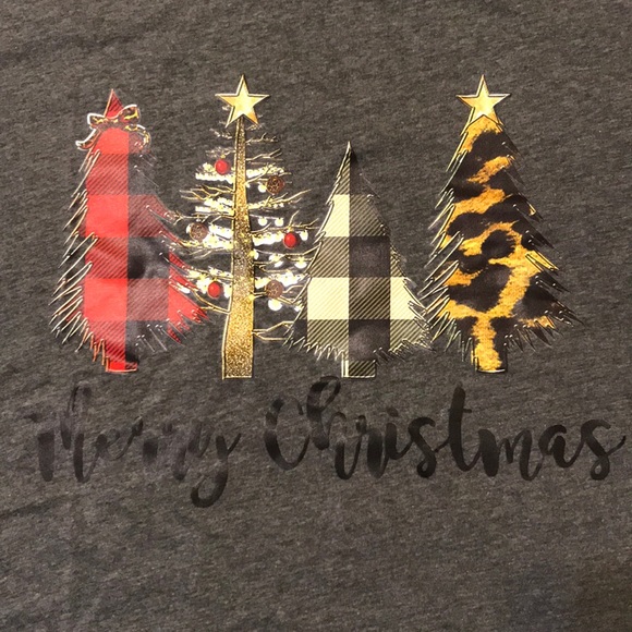 💚❤️SALE💚❤️🎄Merry Christmas Wild Trees T-Shirt🎄 - Picture 5 of 10